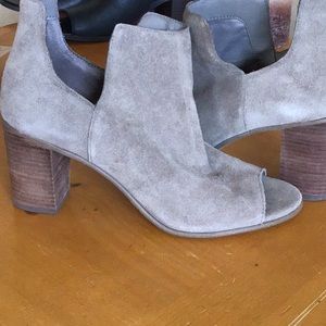 Steve Madden - Open Toe Heel Booties